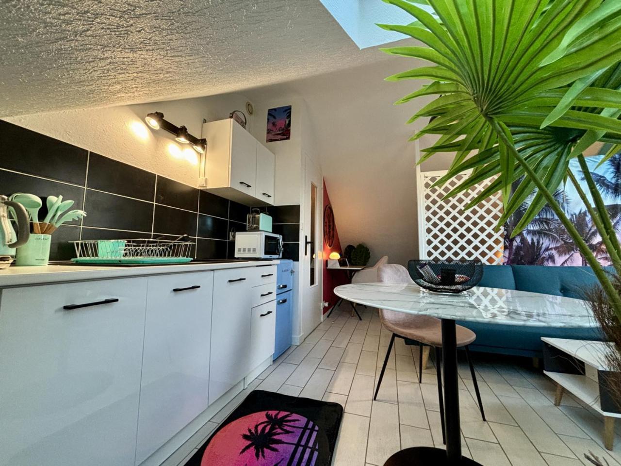 -Tropical Studio- Paisible Parking Wifi Lave-Linge Quimper Exteriér fotografie