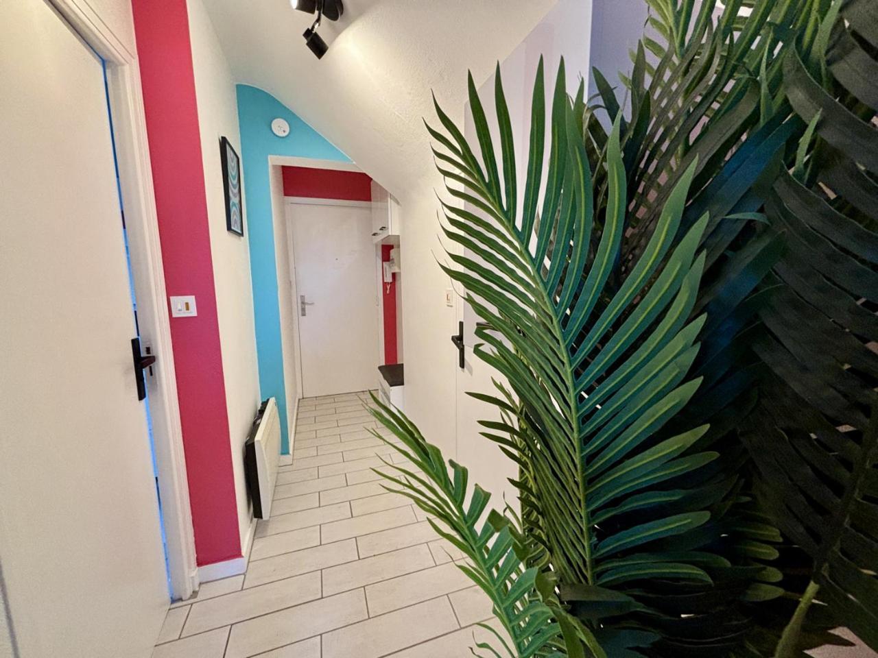 -Tropical Studio- Paisible Parking Wifi Lave-Linge Quimper Exteriér fotografie